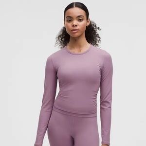Lululemon All It Takes Back-Twist Ribbed Long-Sleeve Shirt